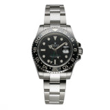 40mm Black Ceramic Bezel Black Dial