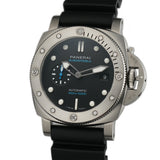44mm QuarantaQuattro Steel Black Dial