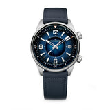 40mm Date Steel Gradient Blue Sunburst Dial