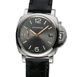38mm Due Steel Anthracite Grey Sandwich Dial