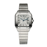 35mm Medium Steel Silver Dial Auto Cartier Serviced