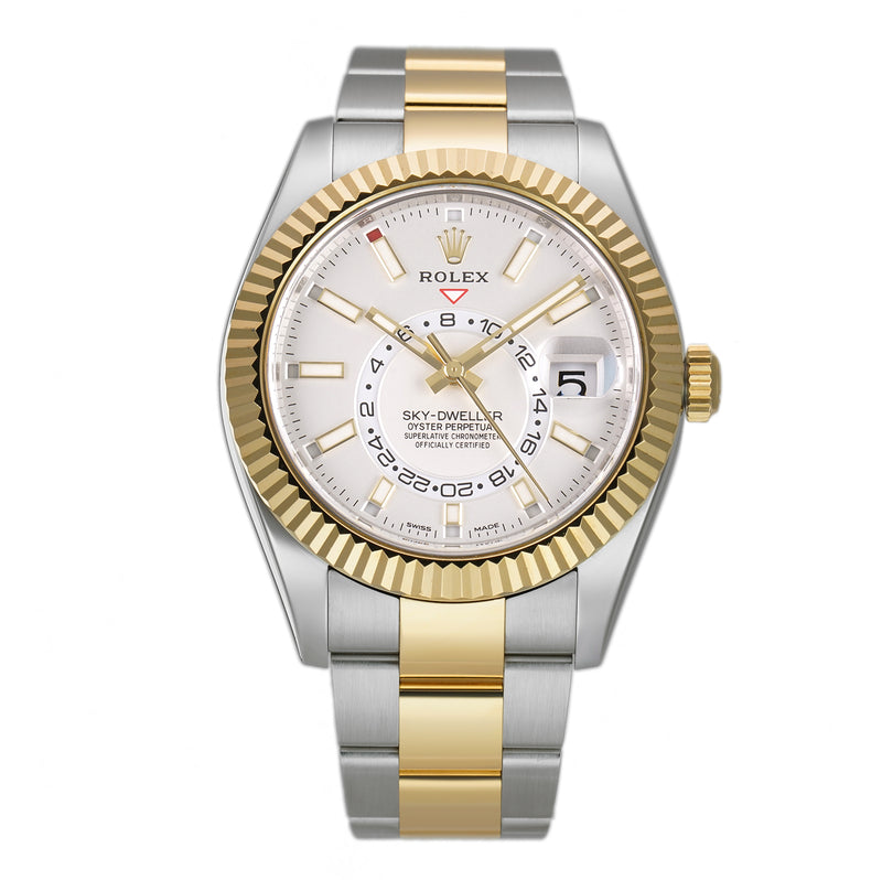 42mm Steel & 18k Yellow Gold White Dial Oyster Bracelet 2018