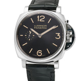 42mm Luminor Due 3 Days Steel Black Dial 2016