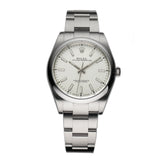 39mm No-Date Steel White Dial 2019