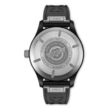 41mm Top Gun Ceramic Black Dial On Rubber Strap