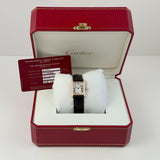 22mm Tank Louis 18k RG Diamond Bezel