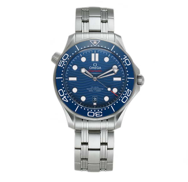 42mm Diver 300m Co-Axial Master Chronometer Steel Blue Dial