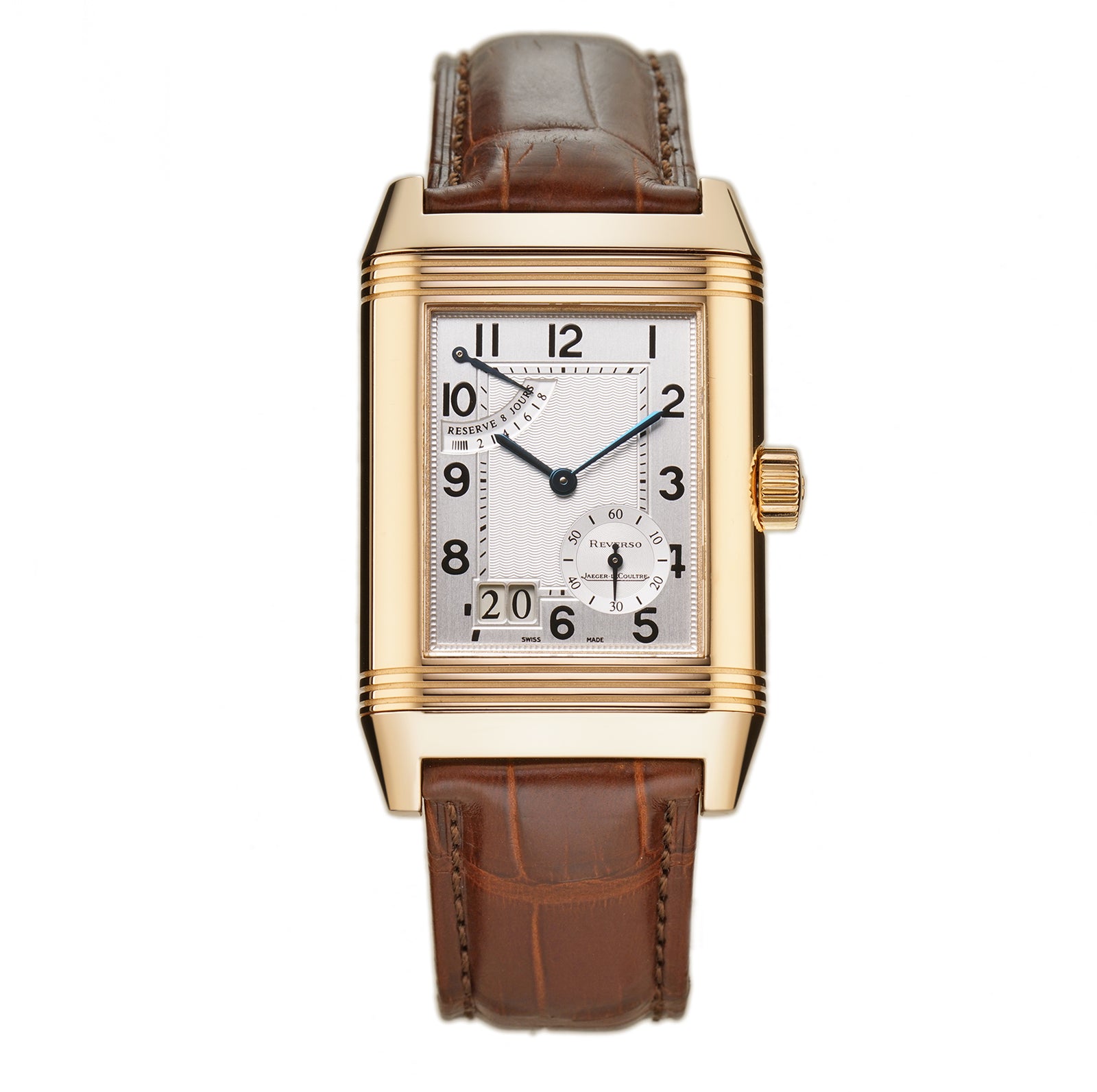 Jaeger-LeCoultre Reverso 29mm Grande Date Rose Gold Q3002401 – Element iN  Time NYC