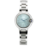 33mm Stainless Steel Blue Silvered Dial Automatic on Bracelet