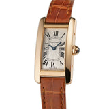 19mm Ladies Tank Americaine 18k Rose Gold 2017