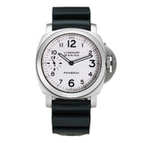 44mm Luminor Marina Steel White Dial Manual Wind G Series 2005