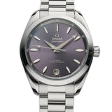 34mm Aqua Terra 150M Steel Lavender Dial