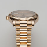 41mm 18k RG President Rose Roman Dial Full Set 2015