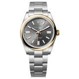 41mm "100 years" No-Date Slate Dial Yellow Gold Bezel