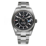 42mm Steel Black Dial Oyster Bracelet