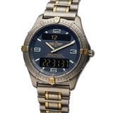 40mm Vintage Aerospace Titanium and 18k YG Blue Dial