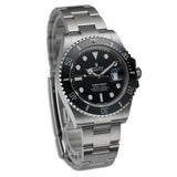 41mm Date Steel Black Dial