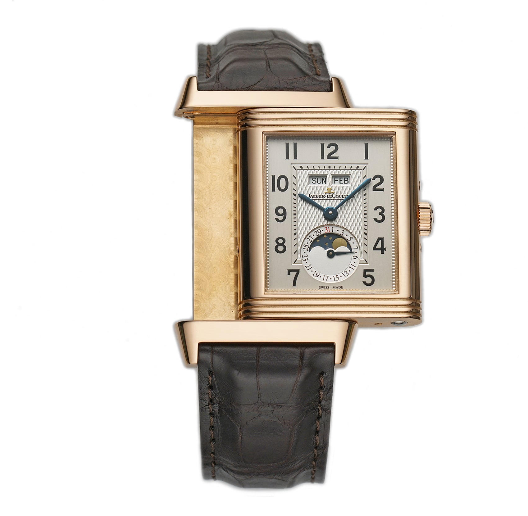 Jaeger-LeCoultre 30mm Grande Reverso Calendar 18k RG Q3752520