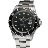 40mm Vintage Steel Black Dial X Serial Circa 1991