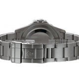 40mm Stainless Steel Black Dial GMT