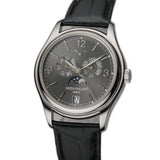 39mm Annual Calendar 18k WG Grey Dial Deployant