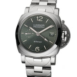 40mm Quaranta BiTempo Steel Green Dial