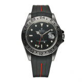 40mm Swiss Only Black Dial A Serial With RubberB 1999