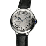 37mm Moonphase Steel Silver Dial Auto 2021