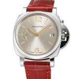 38mm Luminor Due Stainless Steel Ivory Sandwich Dial