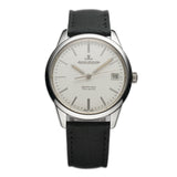 40mm True Second Steel Silver Dial 2017