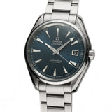 41mm Aqua Terra 150mm Steel Blue Tuxedo Dial