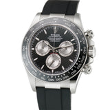 40mm 18k White Gold Ceramic Bezel Black Dial Oysterflex Caliber 4131