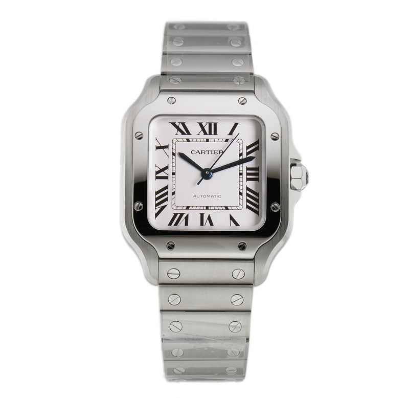 35mm Medium Stainless Steel Silver Dial Automatic