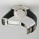 40mm Black Ceramic Bezel Black Dial RubberB