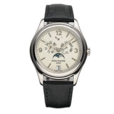 39mm Annual Calendar 18k WG Ivory Dial Deployant