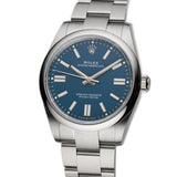 41mm No-Date Med Blue Dial