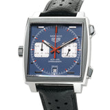 39mm Steve Mcqueen Calibre 11 Chronograph Blue Dial