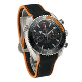 46mm Planet Ocean 600M Chrono Steel Black Dial 2019