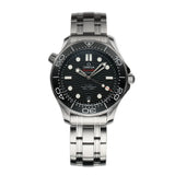 42mm Diver 300m Steel Black Dial