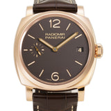 1940 47mm 18k Rose Gold Tobacco Brown Sandwich Dial NOS 2020