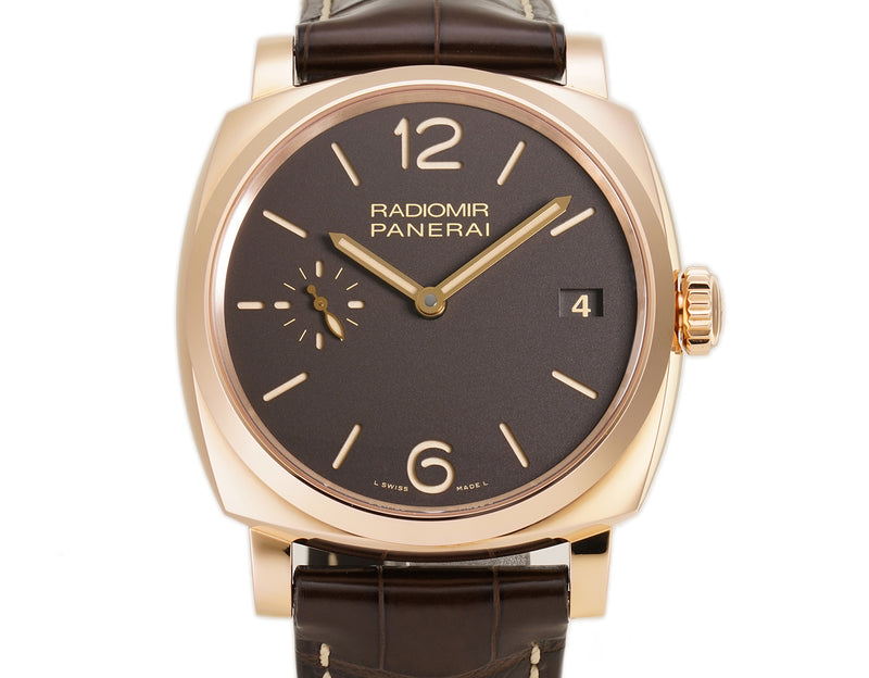 Panerai radiomir rose gold 42mm best sale