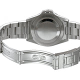 40mm Stainless Steel Black Dial GMT