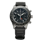 46mm Timezoner Stainless Steel Chrono Black Dial 2023