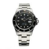 40mm Vintage Steel Black Dial X Serial Circa 1991