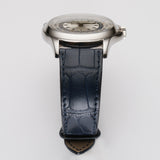 39mm World Time 18k WG Silver Dial Patek Serviced 2025