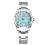 31mm No-Date Tiffany Blue Dial With RubberB
