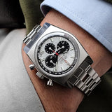 37mm Revival El Primero Panda Dial Stainless Steel Bracelet