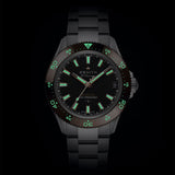 40mm Stainless Steel Solo Sport Brown Dial On Bracelet