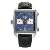 39mm Steve Mcqueen Calibre 11 Chronograph Blue Dial