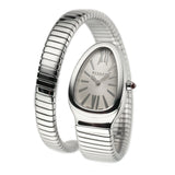 35mm Tubogas Single Spiral Steel Silver Dial